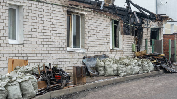 Professional Fire Damage Removal technician working in Pacific, WA